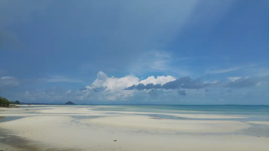 Stand auf Koh Samui, Thailand.