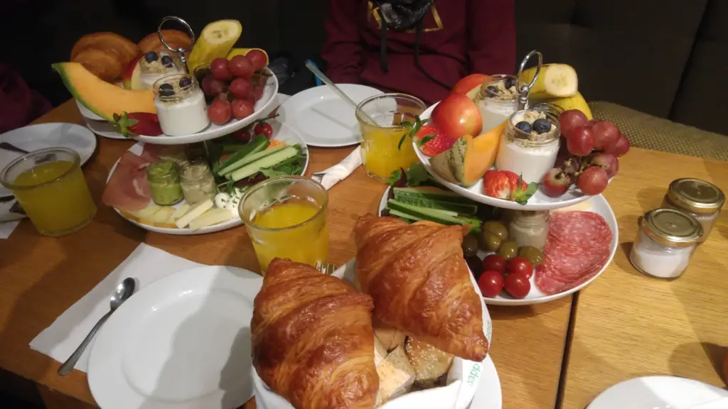 Brunch im Fruccola, Budapest.
